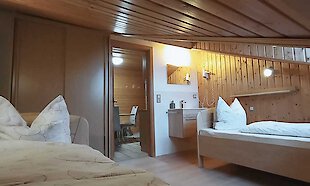 Ferienwohnung mit zwei Schlafzimmer in der Ferienwohnung im Bayerischen Wald